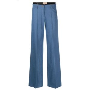 NEW! AYA‎ MUSE Ule double waistband straight leg trousers - XS